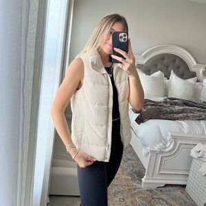 Cream Vest